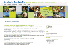 Tablet Screenshot of bergische-landpartie.de